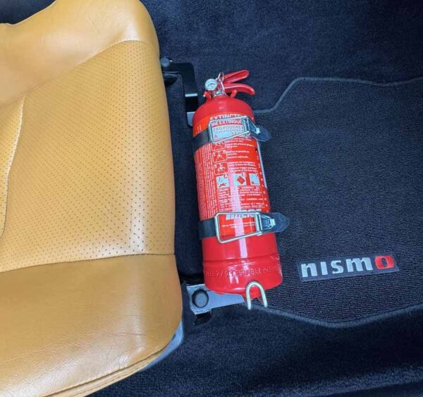 Nissan 350z fire extinguisher bracket