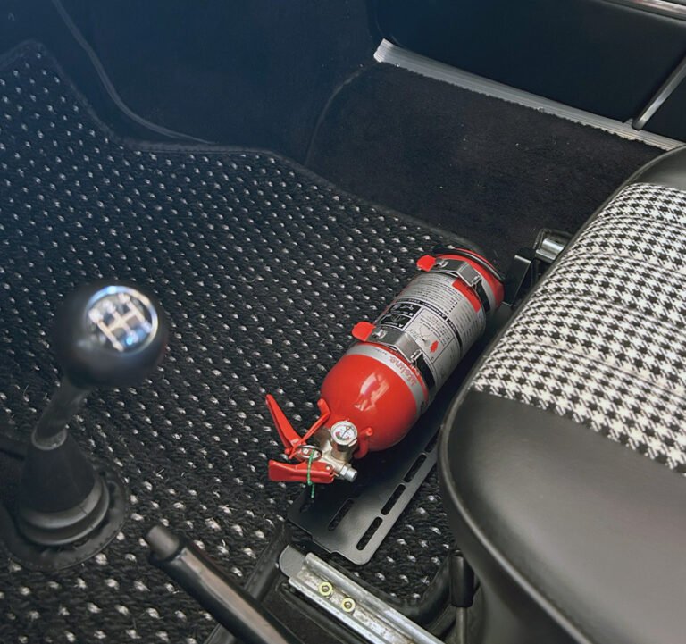 Porsche 911 Fire Extinguisher Mount Safety 1
