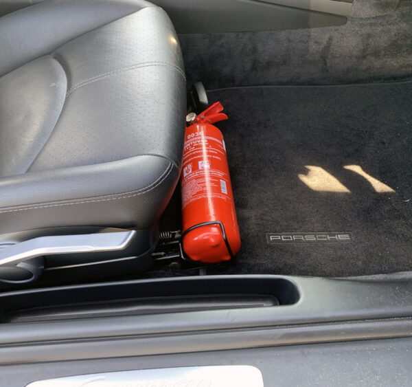 987 fire extinguisher mount