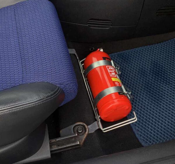 fiesta mk5 fire extinguisher bracket