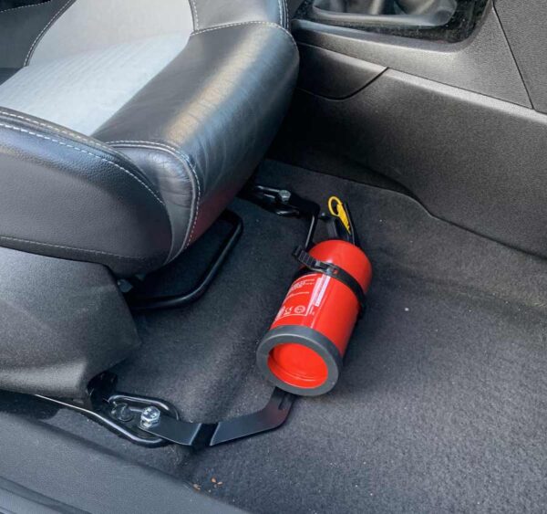 fiesta mk6 fire extinguisher holder
