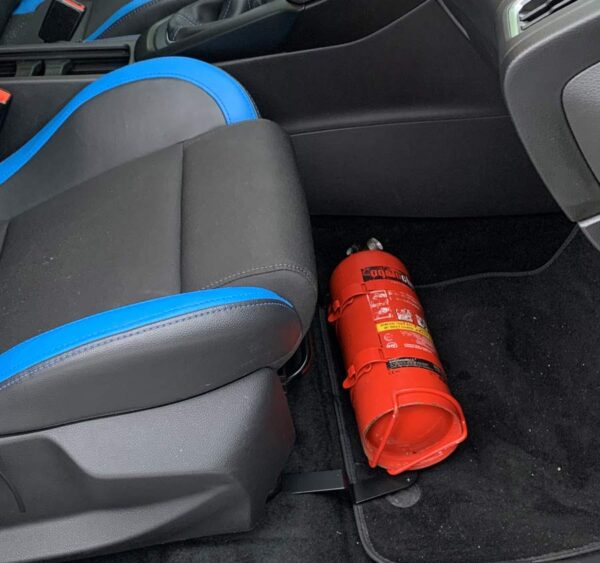 focus mk3 fire extinguisher holder
