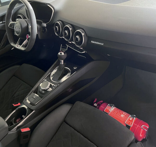 audi tt fire extinguisher mount