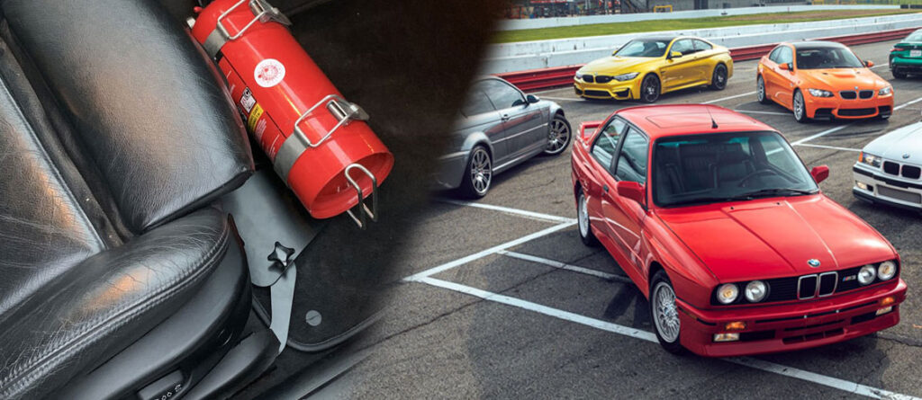 bmw m3 fire extinguisher bracket