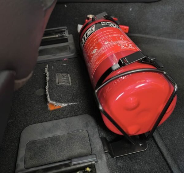 mustang mk6 fire extinguisher mount