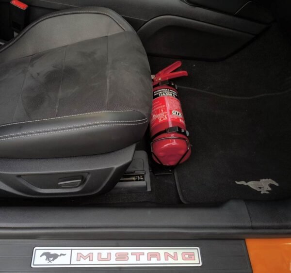 mustang mk6 fire extinguisher mount