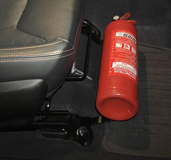 subaru xv fire extinguisher