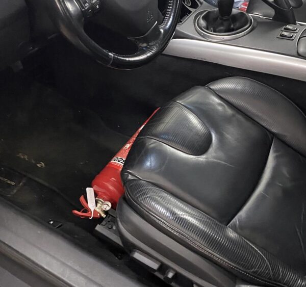 mazda rx8 fire extinguisher