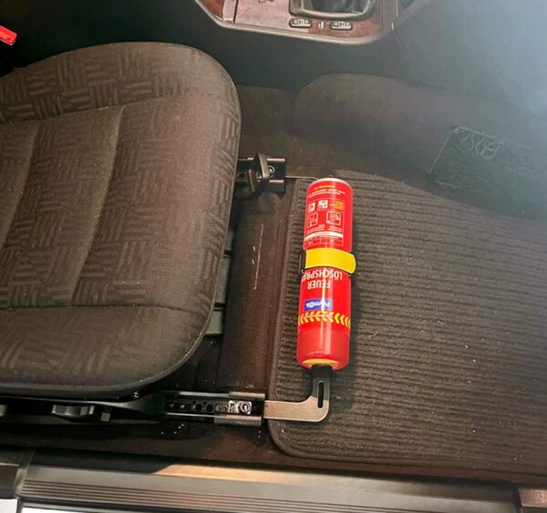 Mercedes Benz W202 Fire Extinguisher Mount