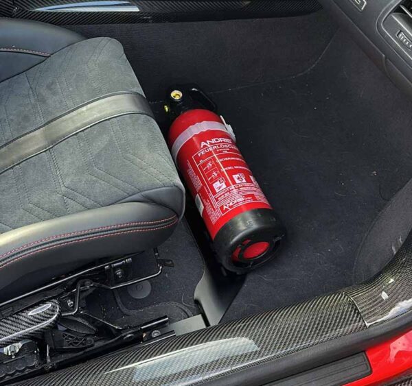 Audi R8 Fire Extinguisher Holder