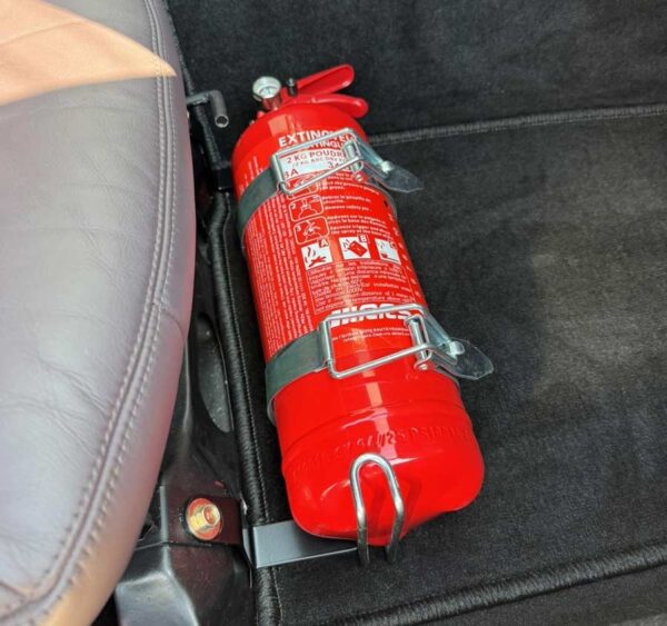 Nissan 280Z Fire Extinguisher Mount